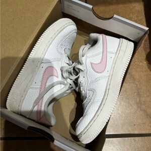 Nike Air Force little girl 12C